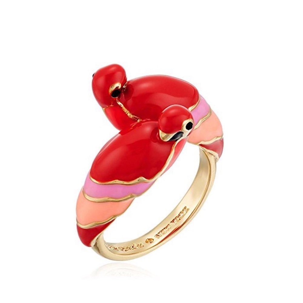 KATE SPADE • Out Of The Office Parrot Ring - Picture 4 of 8